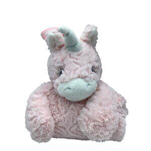 Aurora World Ebba Pink Unicorn Plush Security Blanket Lovey 29” ARIA Luvster